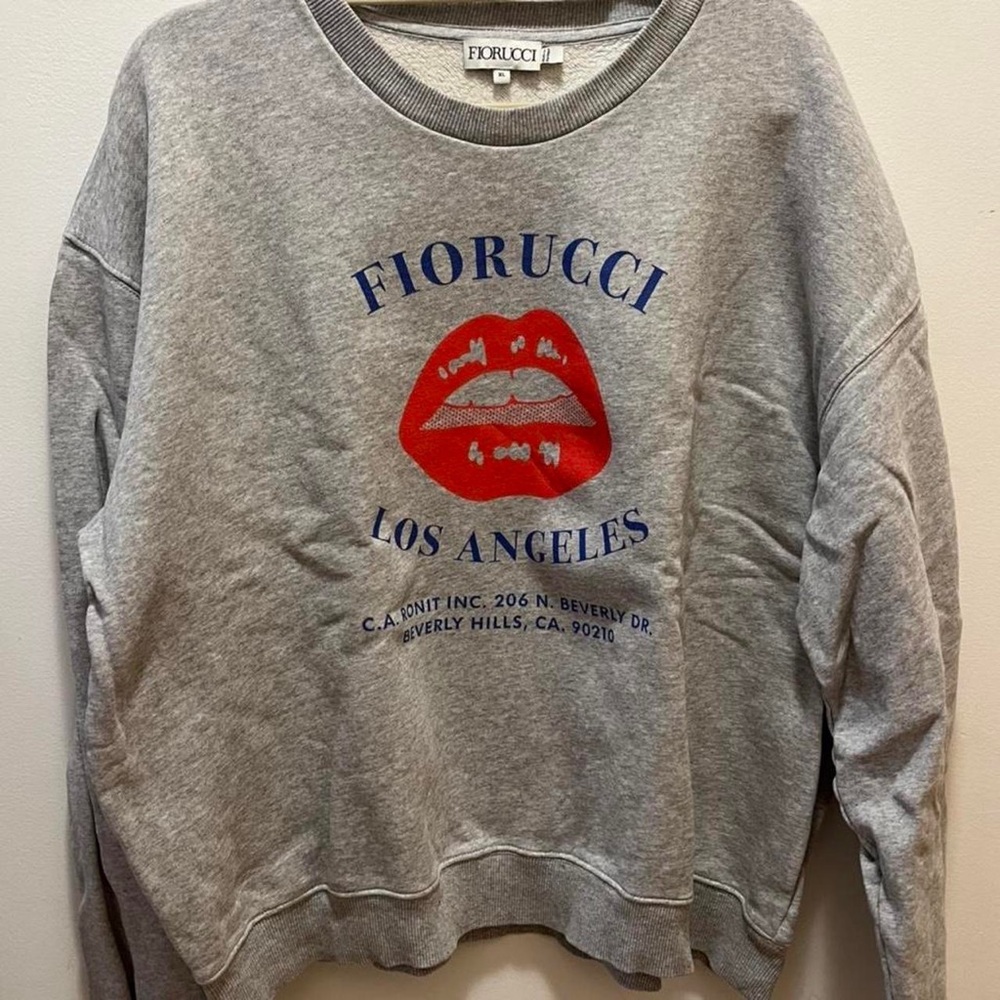 Fiorucci LA Lips Crewneck Sweatshirt